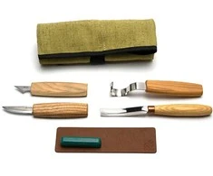 Drožinėjimo rinkinys BeaverCraft S49; 6 vnt.; šaukštų ir kitų medienos gaminių drožinėjimui