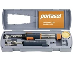 Dujinis lituoklis Portasol S-1K-N komplektas dėžutėje