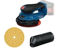 Ekscentrinis šlifuoklis Bosch GEX 18V-150-3 Professional; 18 V (be akumuliatoriaus ir pakrovėjo) + L-BOXX 162