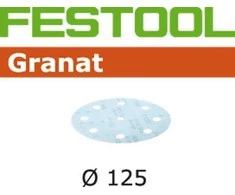 Festool Šlif. popierius eksc. šlifuokliui; Granat; Ø125 mm; P800; 50vnt.