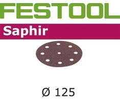 Festool Šlif. popierius eksc. šlifuokliui; Saphir; Ø125 mm; P24; 25vnt.