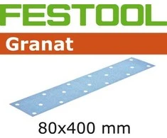 Festool Šlif. popierius vibro šlifuokliui; Granat; 80x400 mm; P240; 50vnt.