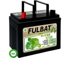 Fulbat Traktoriuku Baterijos Akumuliatorius vejos traktoriams Fulbat U1-9 SLA; 12 V; 28 Ah tinka Husqvarna, Partner, McCulloch