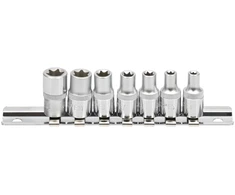 JONNESWAY KOMPLET NASADEK 7 vnt. (1/4")TORX S06H27S