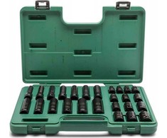 Galvučių komplektas Sata ST34399T; 10-24 mm; 26 vnt.