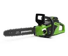 Grandininis pjūklas Greenworks GD40CS15K4; 40 V; 1x4,0 Ah; 35 cm juosta