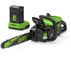 Grandininis pjūklas Greenworks GD60CS40K4; 60 V; 1x4,0 Ah akum.; 40 cm juosta