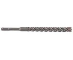 Grąžtas betonui ECEF TIGER; 15x450/400 mm; SDS-plus; 4-ių briaunų
