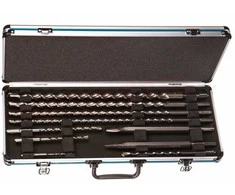 Grąžtas Grąžtų ir kaltų komplektas betonui Makita D-42385; SDS-plus; 10 vnt.