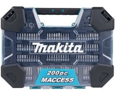 Makita MACCESS Grąžtų ir sukimo antgalių rinkinys 200 vnt. E-22610