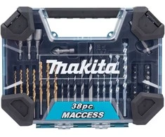 Grąžtas Makita MACCESS Grąžtų ir sukimo antgalių rinkinys 38 vnt. E-22573