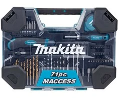 Grąžtas Makita MACCESS Grąžtų ir sukimo antgalių rinkinys 171 vnt. E-22589
