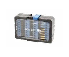 Grąžtų ir sukimo antgalių rinkinys Hogert HT1S801; 35 vnt.