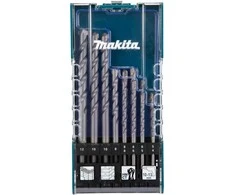 Makita D-77126 Grąžtų mūrui rinkinys 12 vnt (4x70mm - 5x85mm (2x) - 6x100mm (3x) - 8x110mm (3x) - 10x150 (2x) - 12x150mm)