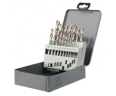 Grąžtų komplektas metalui Diager 745D; 1-10 mm; 19 vnt.