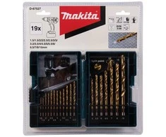 Grąžtas Makita Grąžtų komplektas 19 vnt. (1.5-10mm) metalui HSS-TIN D-67527