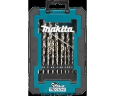 Grąžtas Makita Grąžtų komplektas 19 vnt. (1-10mm) metalui HSS-G D-67549