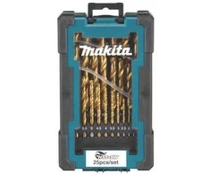 Grąžtas Makita D-72235-6 HSS-TiN metalo grąžtų rinkinys iš 25 vnt., su kartonine vitrinine dėže (6 vnt)