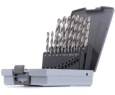 Grąžtas 19 dalių metalo grąžtų rinkinys RUKO HSS-G
