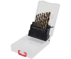 Grąžtas YATO Rinkinys grąžtų DO METALU HSS 19 vnt. 1-10mm, KOBALT