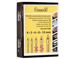Grąžtų rinkinys Condor CON-AEU-9005; 5 vnt.