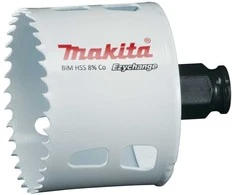 Makita EZYCHANGE Bi-Metal gręžimo karūna 65mm E-03894 BiM • 65 mm • Ezychange
