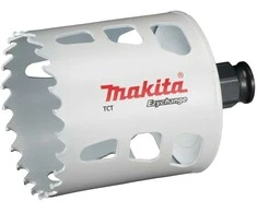 Makita Universali gręžimo karūna EZYCHANGE TCT 64mm E-06753 T.C.T • 64 mm • Ezychange