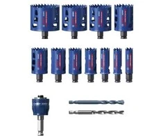 Bosch 14-dalių Gręžimo karūnėlių komplektas