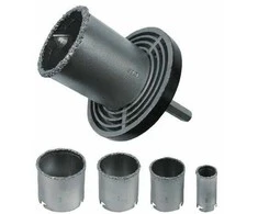 Gręžimo karūnų komplektas Condor Werkzeug C0506/6; 33/53/63/73 mm; 4 vnt.