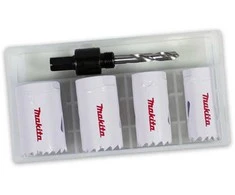 Gręžimo karūnų komplektas Makita HSS Bi-Metal D-33641; 4 vnt.