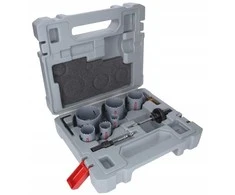 BOSCH Gręžimo karūna HSS BI-METAL STD KPL. 9szt. 22,29,35,44,51,64mm