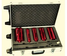 Gręžimo karūnų rinkinys Cedima 50012614; 57/72/82/112/132 mm; 5 vnt.