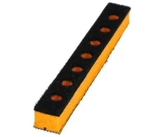 Griovelių formos šlifavimo padas Mirka 8294751010; 12,5x100 mm; 12 vnt.