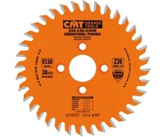 Griovelių pjovimo diskai CNC staklėms CMT 240.150.030M; 150X32,2X30; Z36