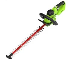 Gyvatvorių žirklės Greenworks GD24HT61; 24 V; 61 cm (be akumuliatoriaus ir pakrovėjo)
