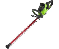 Gyvatvorių žirklės Greenworks GD40HT66; 40 V; 66 cm (be akumuliatoriaus ir pakrovėjo)