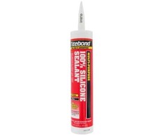 Hermetikas vidaus ir lauko darbams Titebond Silicone; 300 ml; baltas