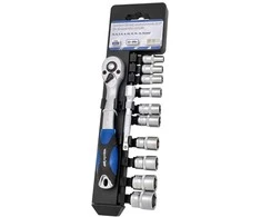 ADLER Rinkinys KLUCZY NASADOWYCH 1/4" 12 vnt