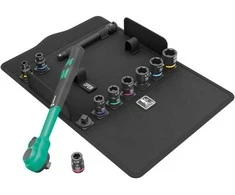 Įrankių komplektas Wera 8100 SB 13 Zyklop Comfort; 3/8''; 11 vnt.