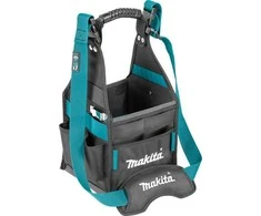 Makita Surtvirtintas 4-jų skyrių, universalus, atviras keturkampis krepšys įrankiams. E-15453