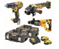 Įrankių rinkinys DeWalt DCK327P2T-QW (DCD791 + DCH263 + DCG405); 18 V; 2x5,0 Ah akum.