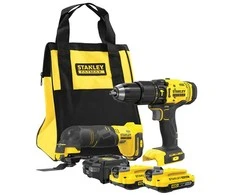 Įrankių rinkinys Stanley SFMCK213D2S-QW (SFMCD711 + SFMCE500); 18 V; 2 x 2,0 Ah akum.