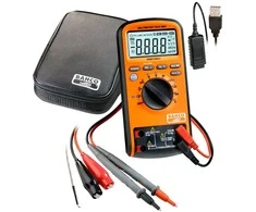 Bahco Skaitmeninis matuoklis AC/DC iki 1000V class 600 V-CATIV ir 1000 V-CATIII ; temp: -55C° to + 1000°C ; RMS ; NCV