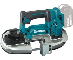 Makita DPB184Z Akumuliatorinis juostinis pjūklas, 51x51 mm,18V, aliuminio, Be akumuliatorių ir kroviklio!