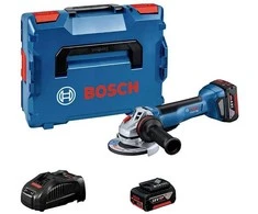 Bosch GWS 18V-10 P 2x5.0Ah, GAL 1880, LB