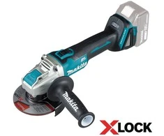 Makita DGA521ZX1 Akumuliatorinis kampinis šlifuoklis 18V, ø125mm, X-LOCK, 8500min-1, BL-motor, be akumuliatorių ir kroviklio!