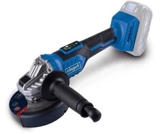 Kampinis šlifuoklis Scheppach C-AG125-X; 20 V (be akumuliatoriaus ir pakrovėjo)