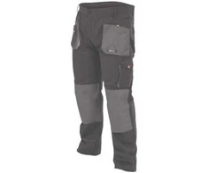 Kelnės Yato YT-80185; L/XL; juodos/pilkos