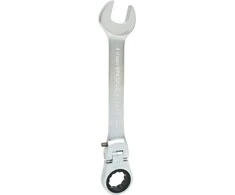 Kombinuotas raktas su terkšle KS Tools Gear+Flex; 17 mm