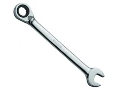 Kombinuotas raktas su terkšle Sata S46615; 24 mm